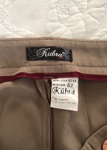 Bej Kadın Kumaş Pantolon Regular Fit - Görsel 5