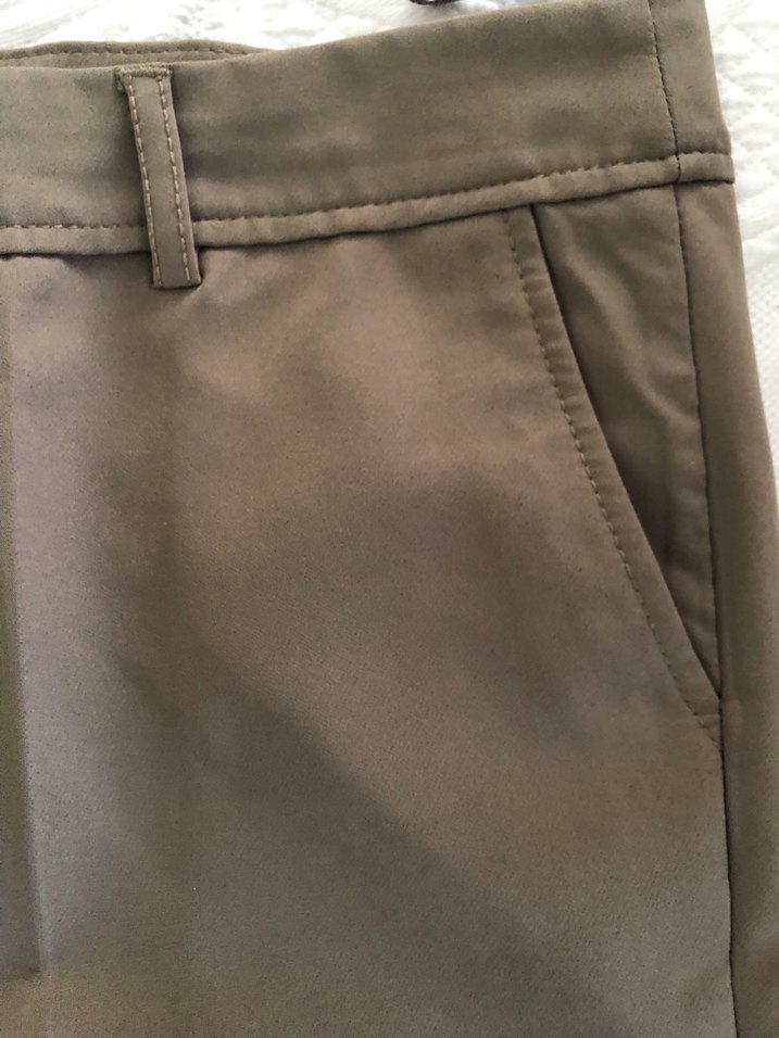 Bej Kadın Kumaş Pantolon Regular Fit - Görsel 4