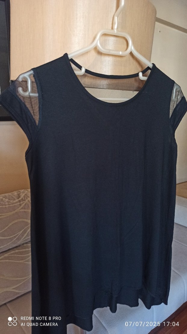 Siyah kadın bluz - Görsel 5