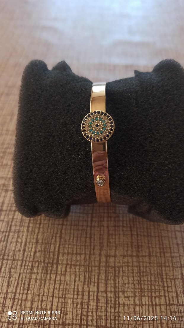 Bohem Altın Tokalı Bileklik - Görsel 2