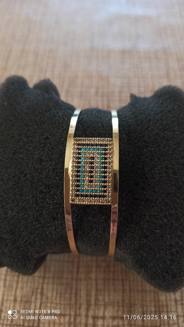 Nakışlı Boncuklu Bohem Kadın Bileklik - Görsel 2