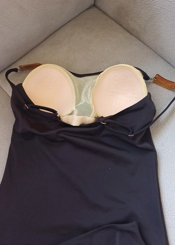 sunset marka kahverengi tankini takım - Görsel 6