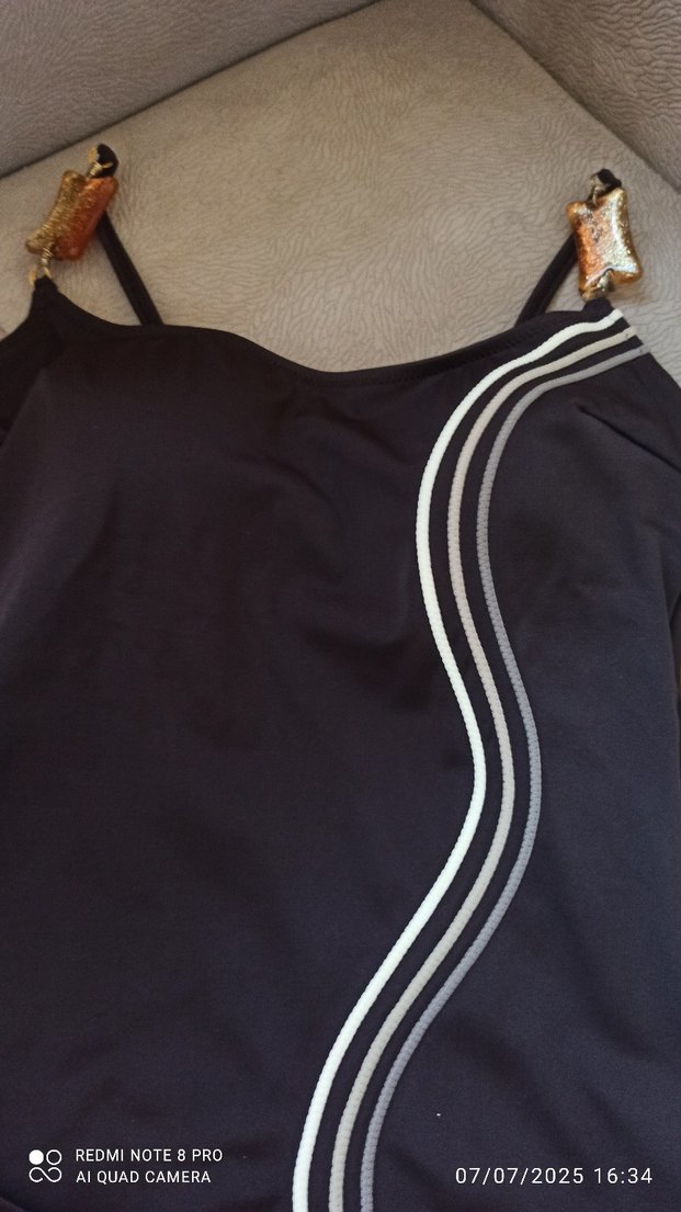 sunset marka kahverengi tankini takım - Görsel 4