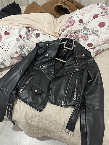 Pull and bear deri ceket