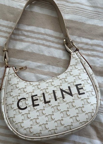 Beyaz Buckle'lı Celine Kadın Çanta
