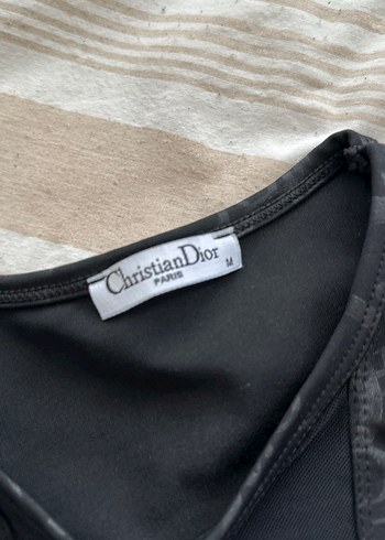Diğer Siyah V Yakalı Atlet Crop Top