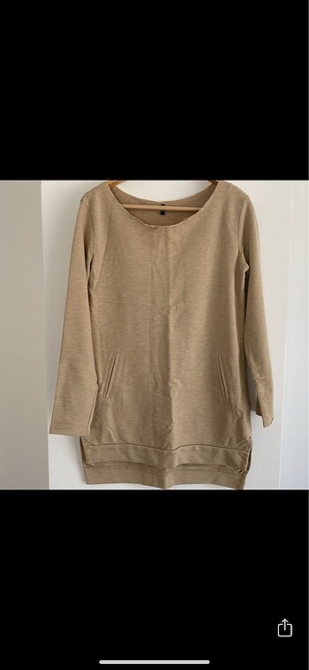 Krem rengi tunik
