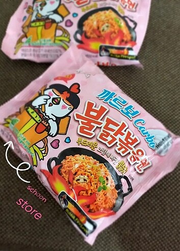 Buldak Carbonara ramen 