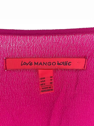m Beden pembe Renk Mango Günlük Elbise %70 İndirimli.