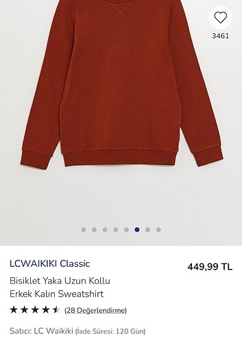 Erkek sweatshirt 