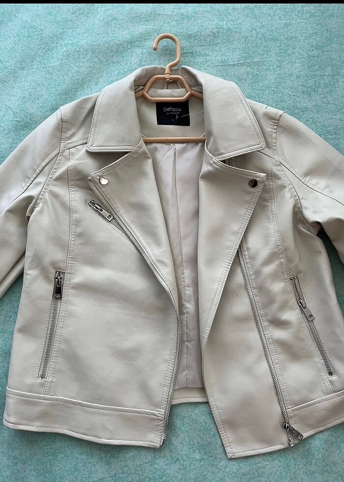 Sıfır deri ceket - Görsel 2
