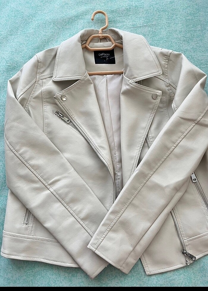 Sıfır deri ceket - Görsel 3