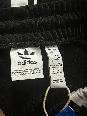 m Beden siyah Renk Orijinal Adidas Eşofman Altı