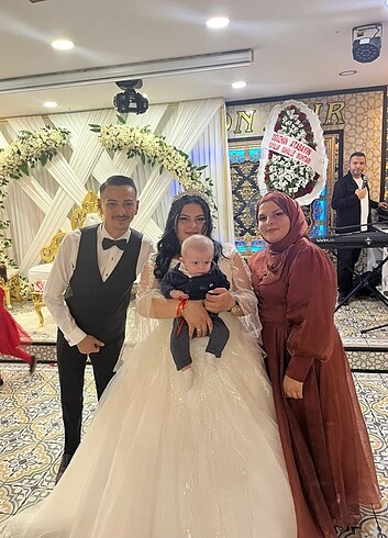 48 Beden siyah Renk Büyük Beden Abiye