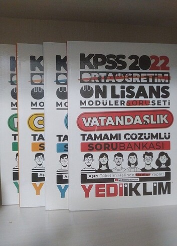 Kpss 2022 Ortaöğretim Önlisans Set