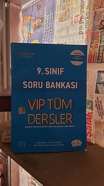 9. Sınıf vip tüm dersler editör