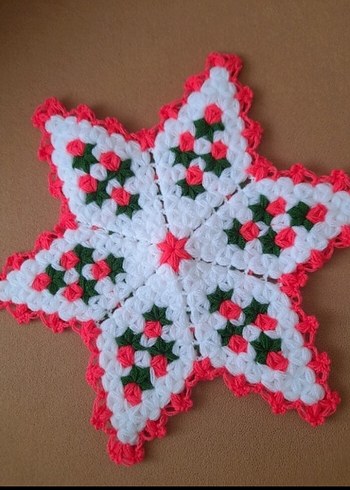 Pembe Beyaz Örgü Banyo Süngeri - Görsel 8