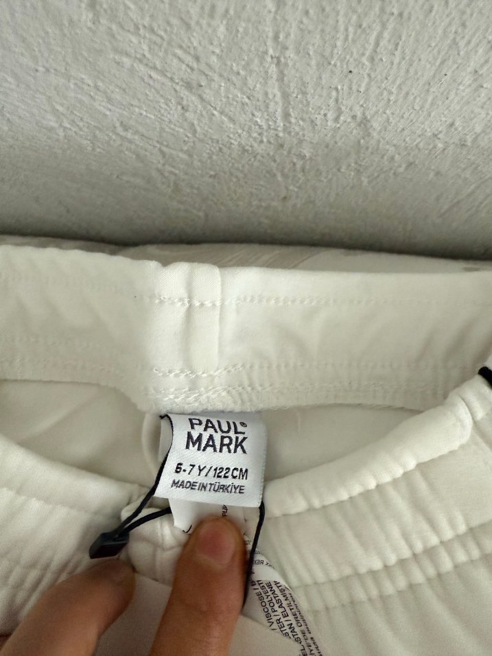 Beyaz çocuk Eşofman Altı - Görsel 3