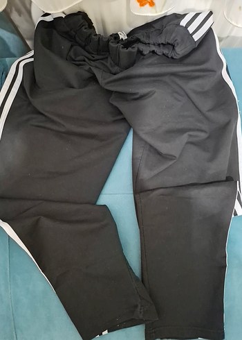 Xl Adidas 3 Çizgi Esofman Orta Paça - Görsel 4