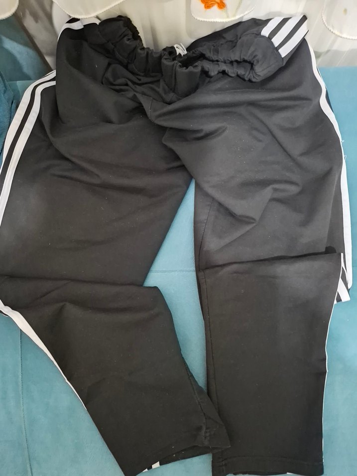Xl Adidas 3 Çizgi Esofman Orta Paça - Görsel 4