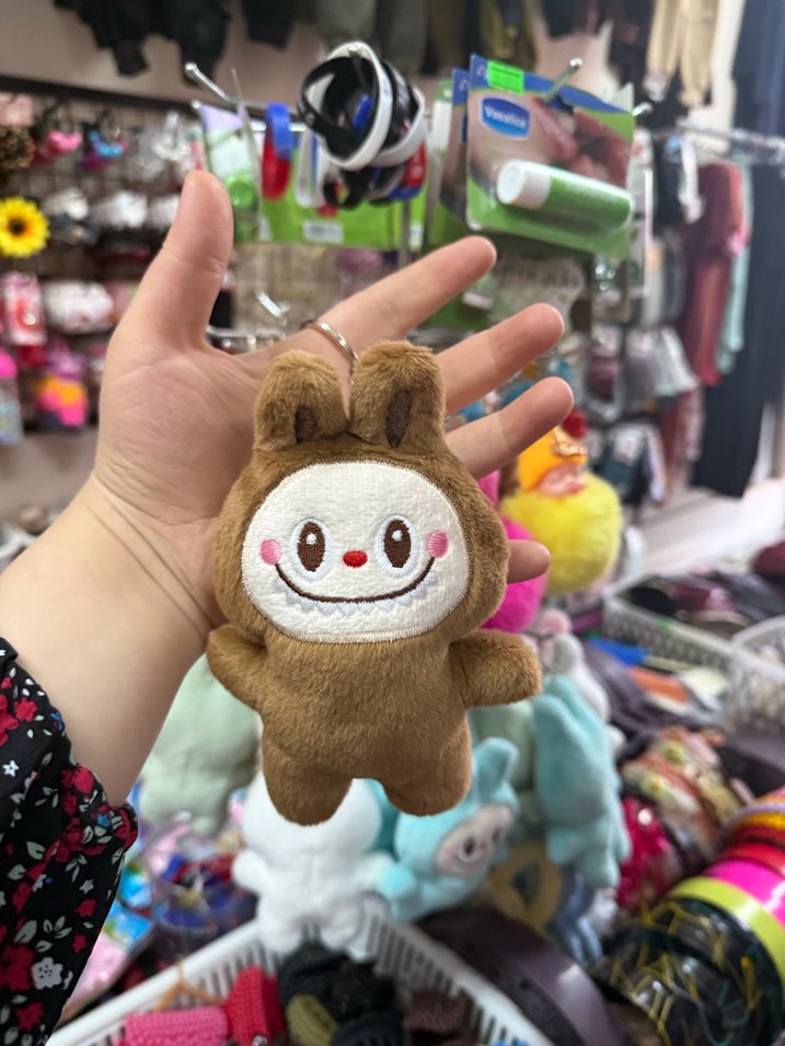 Labubu peluş anahtarlık - Görsel 2