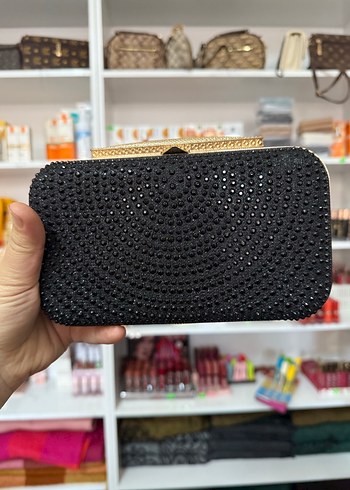 Siyah abiye çantası - Görsel 2