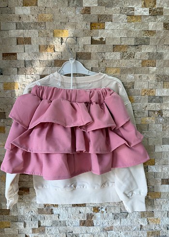 Kız çocuk etekli takım - Görsel 5