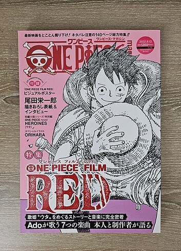 One piece magazin film red