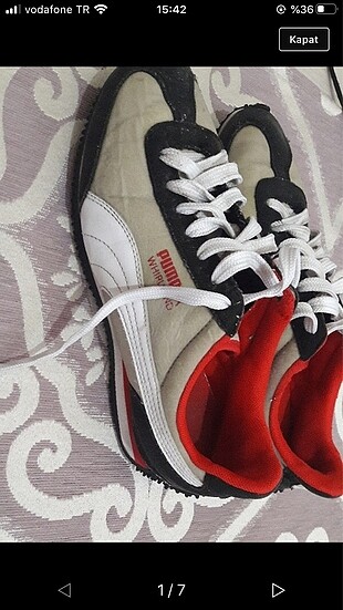 Puma spor ayakkabısı