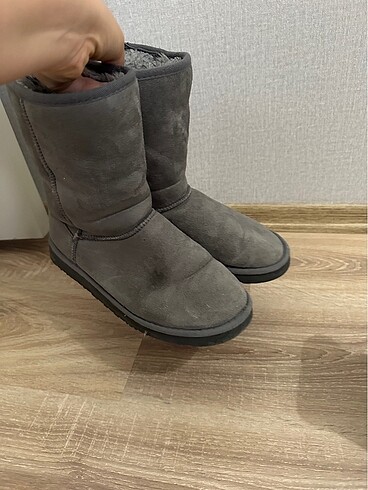 38 Beden gri Renk Ugg gri çizme