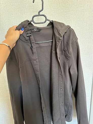 Bershka erkek kalın gömlek ceket
