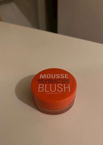 Renkli Turuncu Mousse Allık