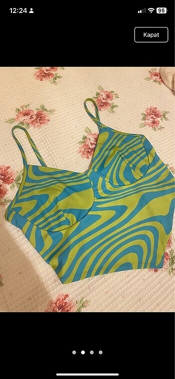Bershka Bluz crop