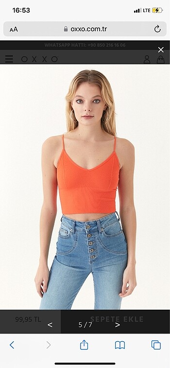 Oxxo crop top