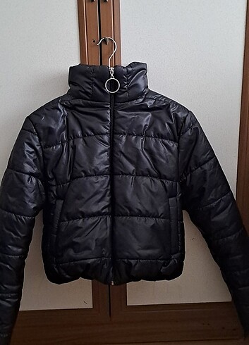 xl Beden Siyah şişme mont