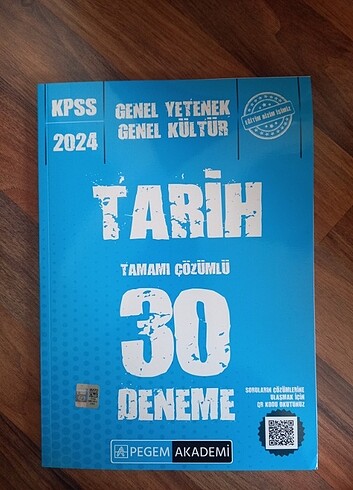 Kpss pegem tarih 30 lu deneme