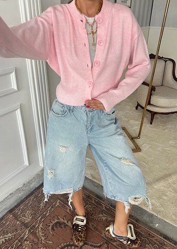 Düğmeli hırka - Görsel 9