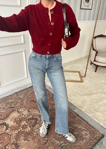 Düğmeli hırka - Görsel 14