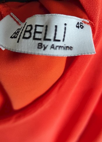 kiremit rengi Uzun Kollu Kadın Tunik - Görsel 2