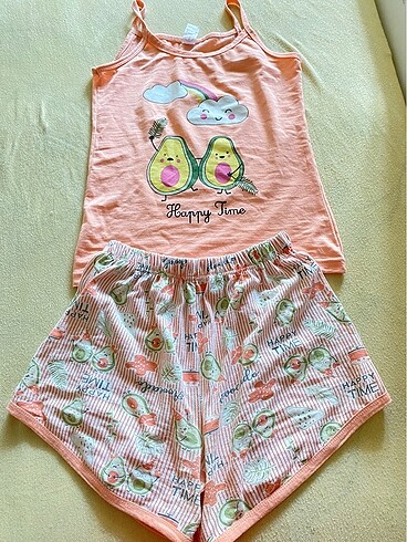 Şortlu pijama