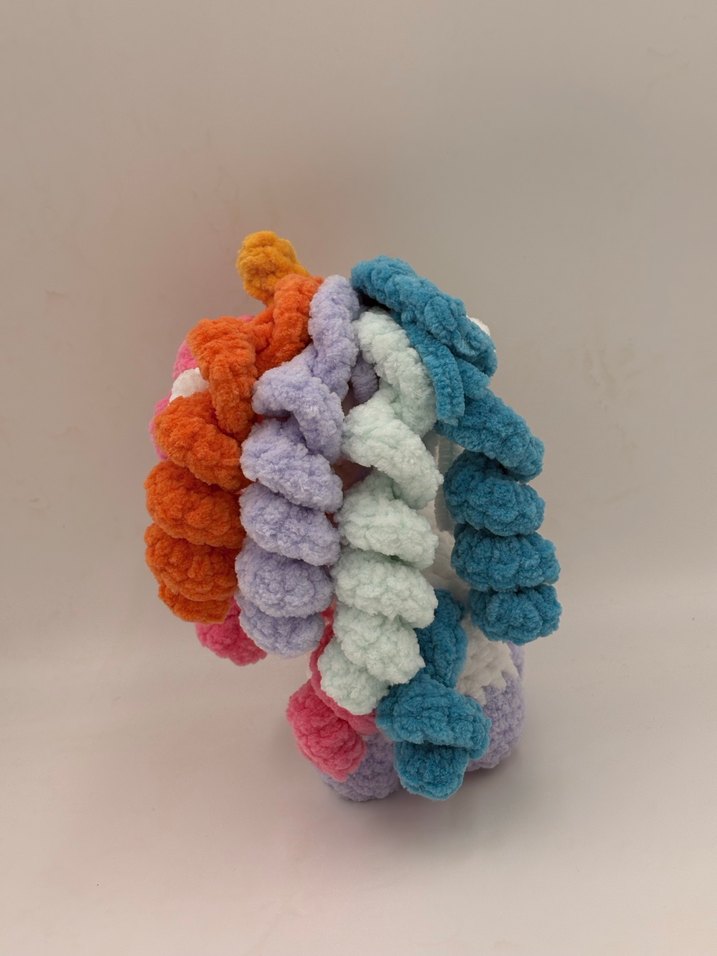 Amigurimi unicorn little ponny - Görsel 4