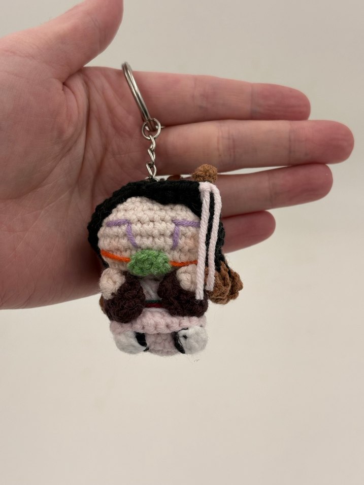 Amigurimi nezuko anime - Görsel 2