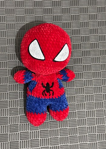 Renkli Örümcek Adam Aksiyon Figürü - Amigurimi Spiderman