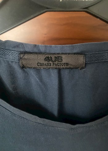 Erkek Baskılı Lacivert pamuk Tişört - Görsel 3