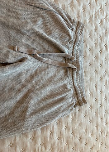 Gri erkek Rahat Kesim Midi Eşofman Altı - Görsel 3