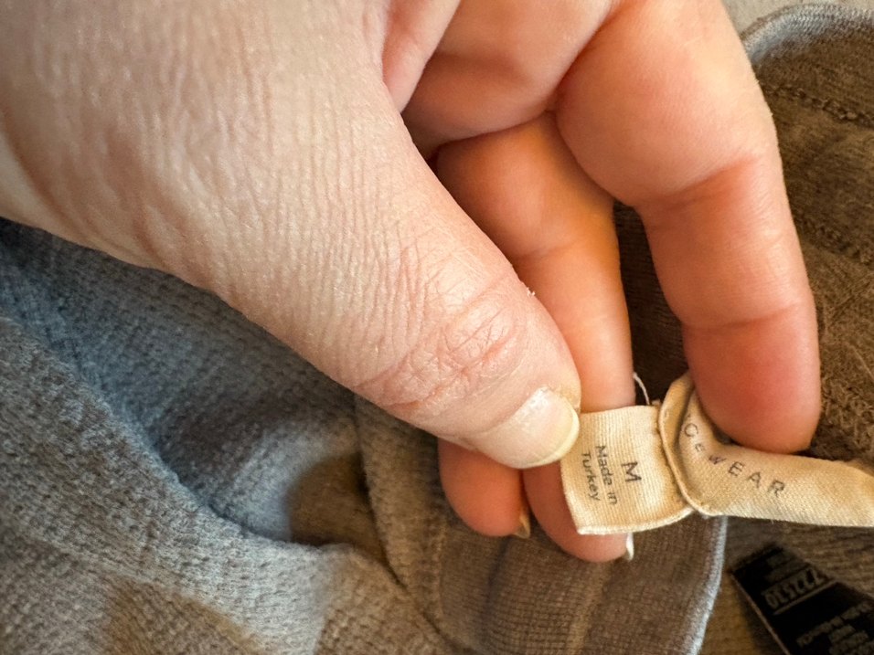 Gri erkek Rahat Kesim Midi Eşofman Altı - Görsel 5