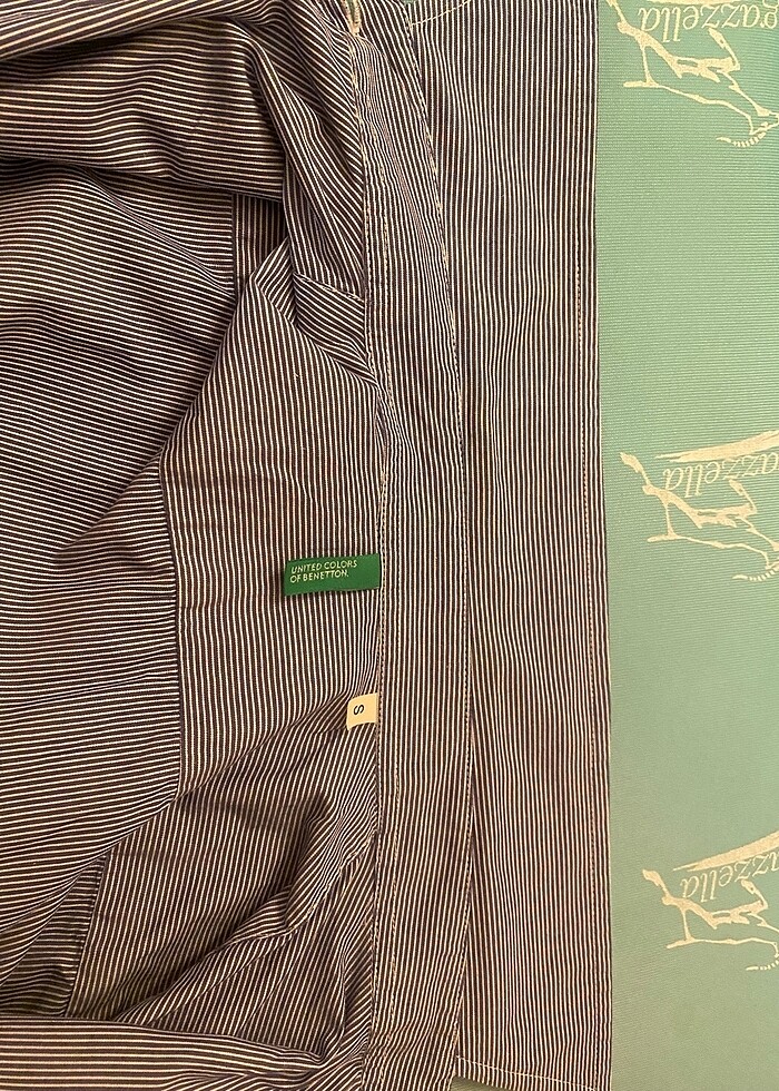 Benetton gömlek - Görsel 5