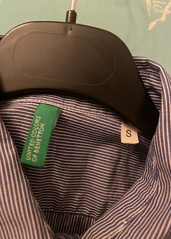 Benetton gömlek - Görsel 3