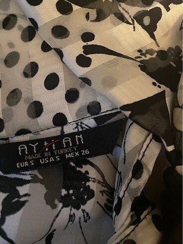 Şifon bluz - Görsel 11