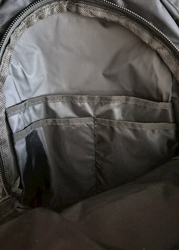 Siyah Fermuarlı Erkek Sırt Çantası - Görsel 5